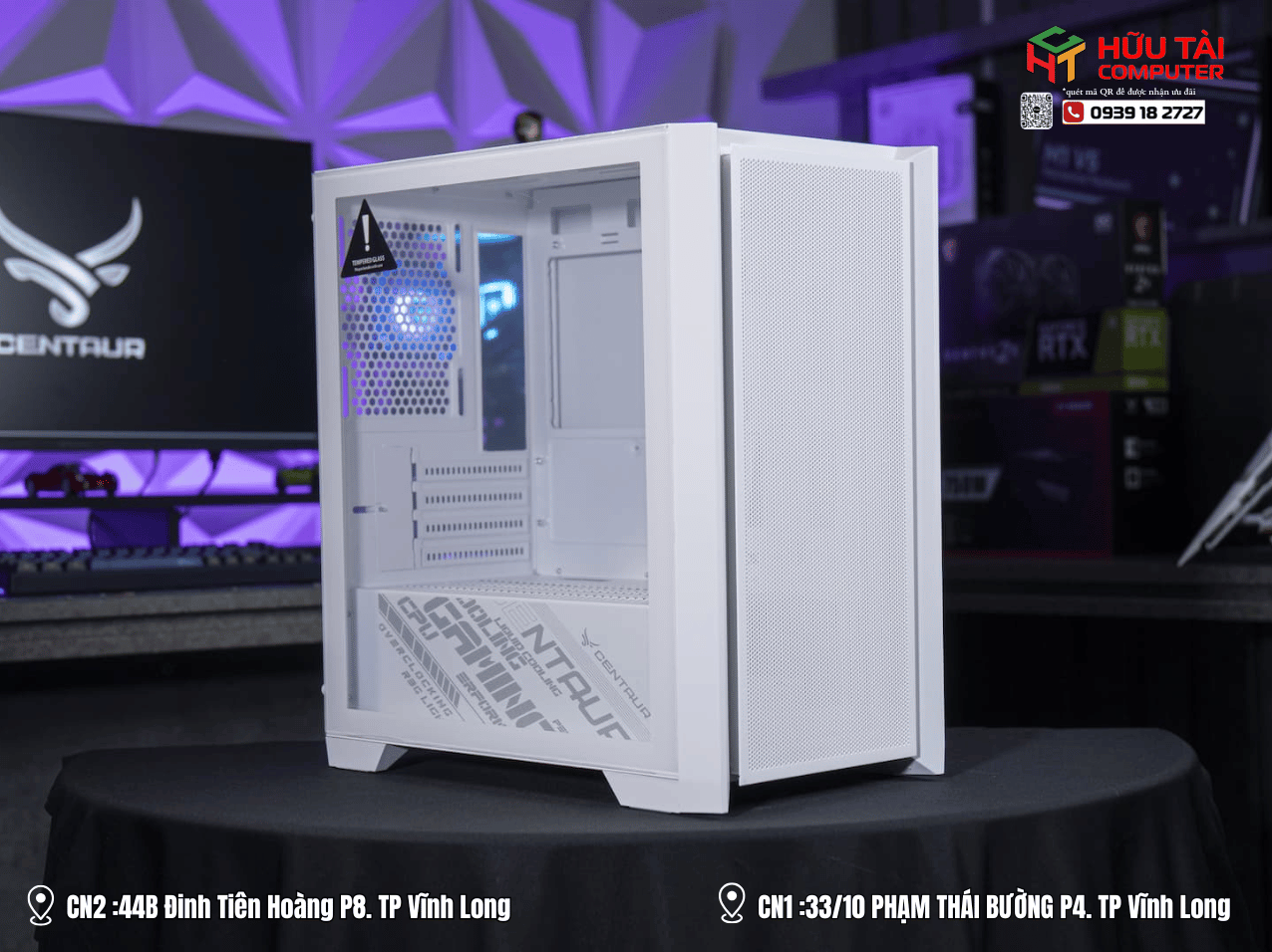 CASE GAMING CENTAUR OD-C09 WHITE