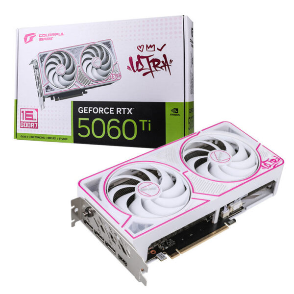 Card màn hình Colorful iGame GeForce RTX 5060 Ti Ultra W DUO OC 16GB-V