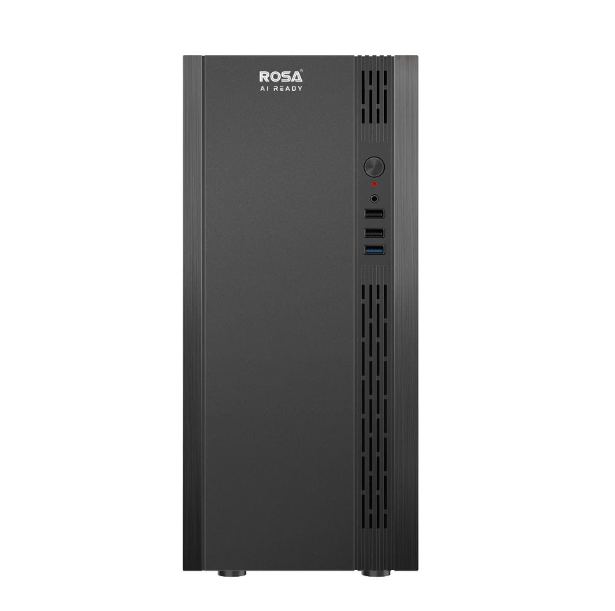 Máy tính nguyên bộ ROSA OFFICE I A43450-8-256 Ryzen 3 PRO 4350G/8GB/SSD 256GB/Win 11/Đen