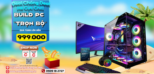 build pc gaming chính hãng giá rẻ