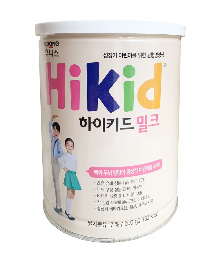 Sữa Hikid vị Vani 600g (1-9 tuổi)