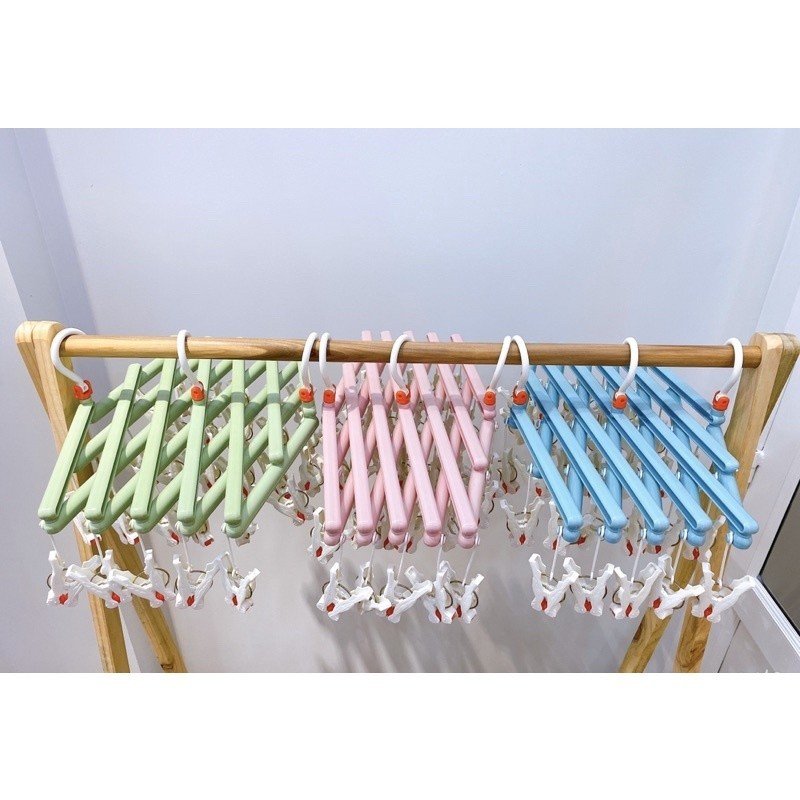 Móc gấp gọn 29 kẹp cao cấp