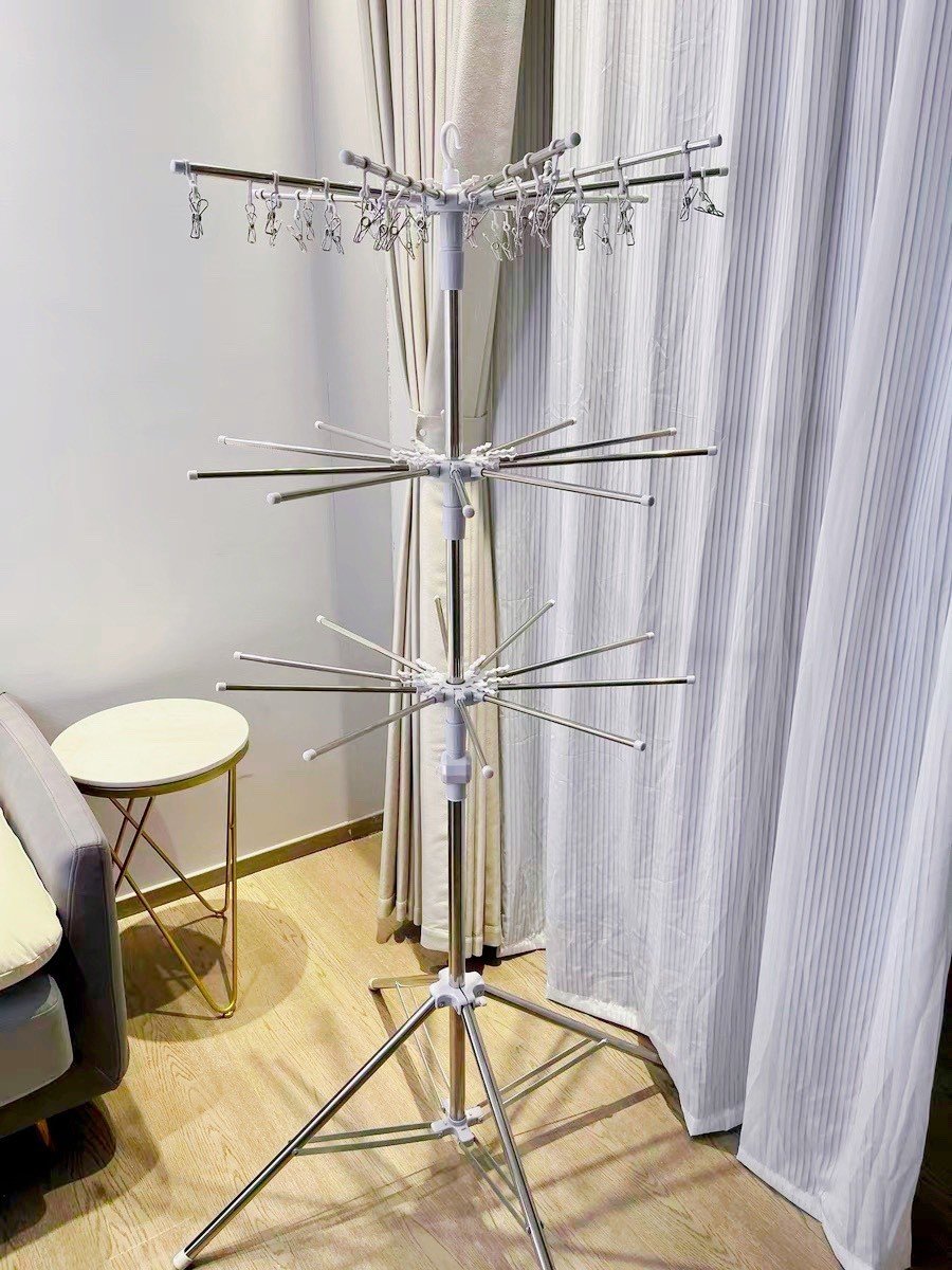 Cây phơi inox gấp gọn