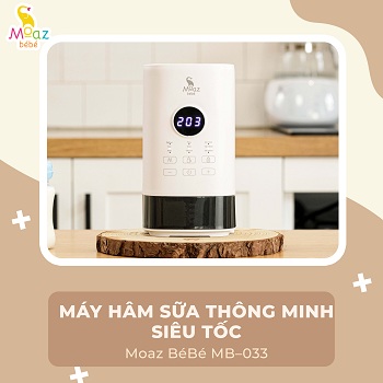 Máy hâm sữa thông minh MOAZBEBE MB-033