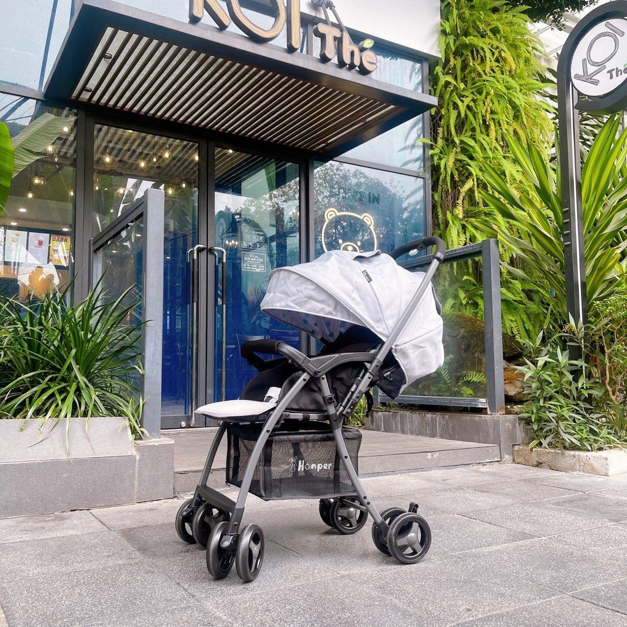 Xe đẩy honper cao cấp 2 chiều 3 tư thế