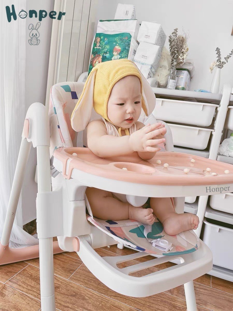 Ghế ăn dặm điều chỉnh độ cao honper