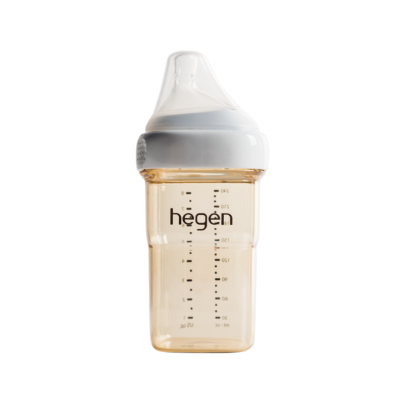 Bình sữa Hegen PPSU 240ml núm ti size M từ 3 – 6 tháng