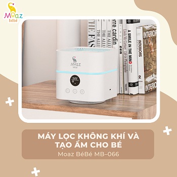 Máy lọc không khí và tạo ẩm cho bé MB-066