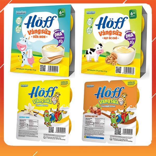 Váng sữa Hoff các vị - vỉ
