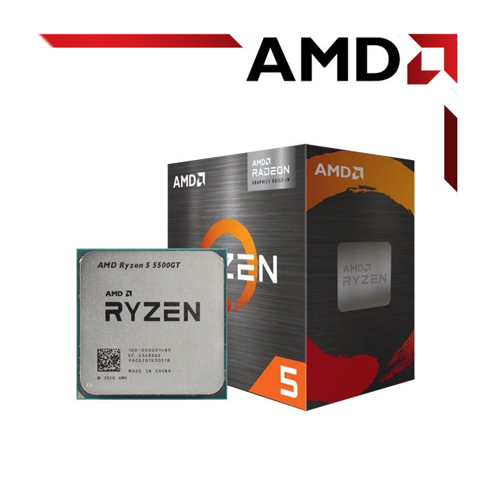 CPU AMD Ryzen 5 5500GT (Zen 3| AM5| Radeon™ Graphics)