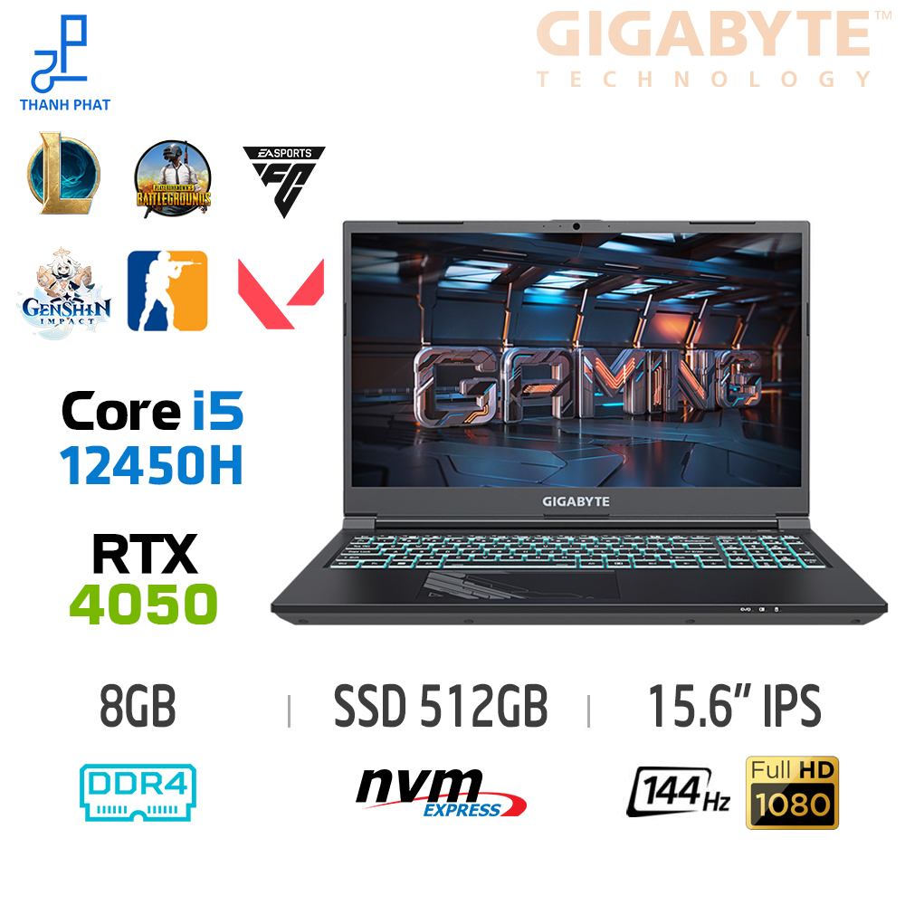 Laptop Gigabyte Gaming G5 MF-F2PH333SH