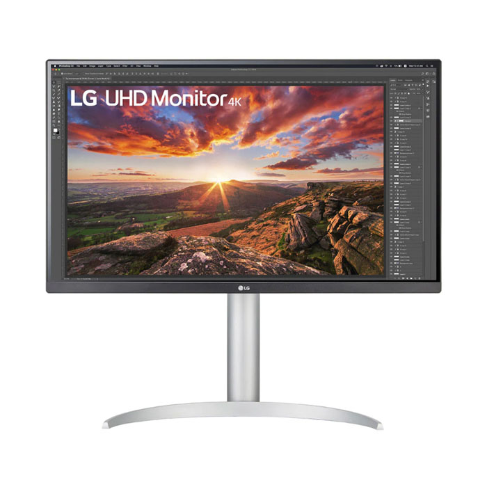 MÀN HÌNH LG 27UP850N-W (27INCH| UHD| IPS| 60HZ| 5MS| 400NITS| HDMI+DP+USBC+AUDIO| FREESYNC)