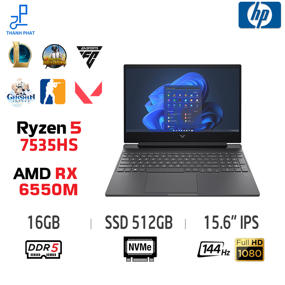 Laptop HP Gaming Victus 15-fb2063dx