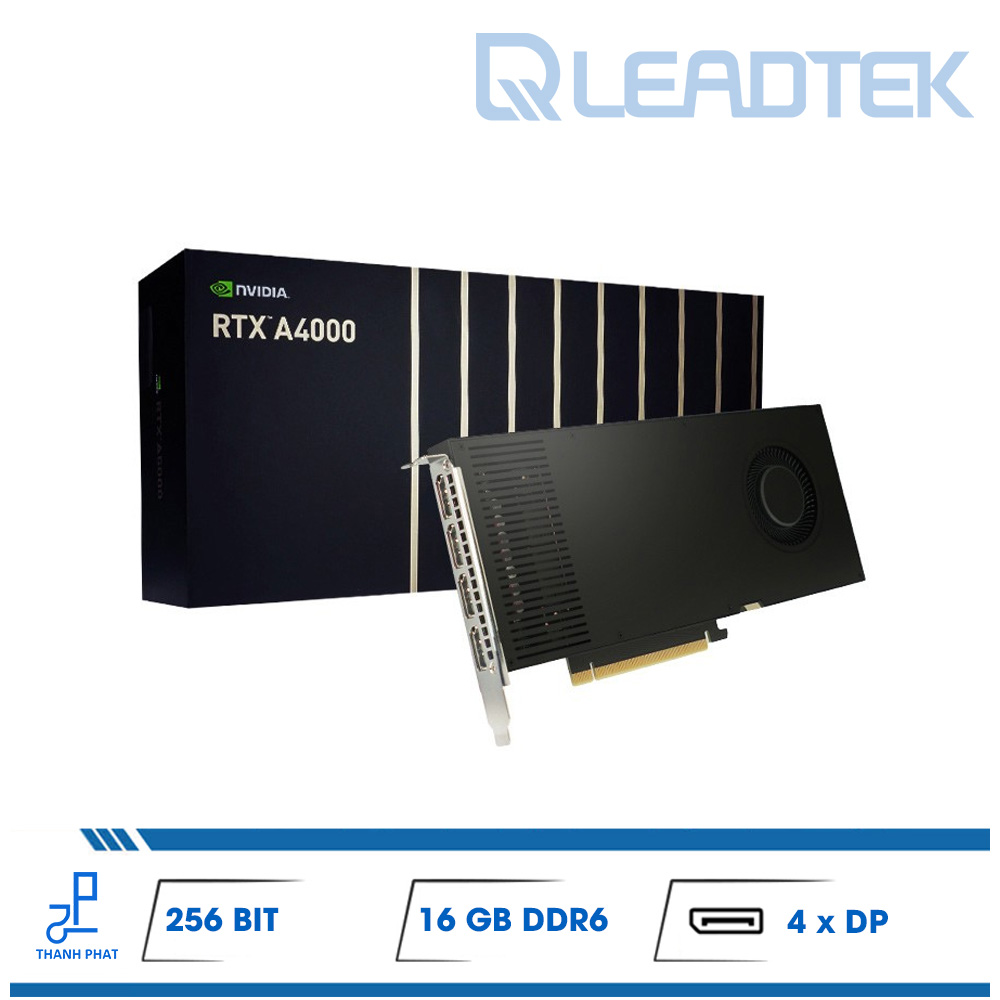 VGA Leadtek Nvidia RTX A4000 - 16GB