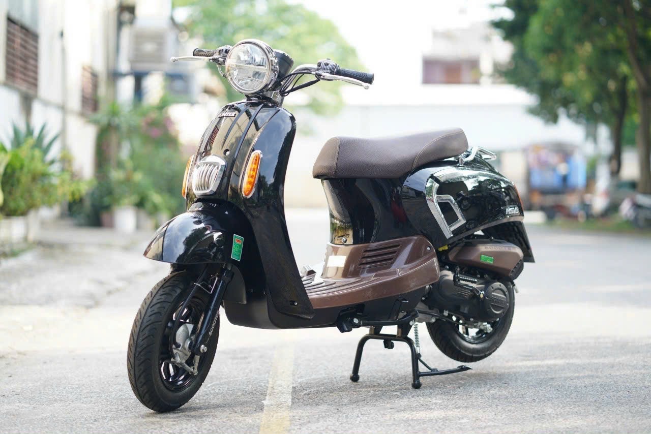 Xe ga HYOSUNG HSV3 50CC (màu đen bóng)