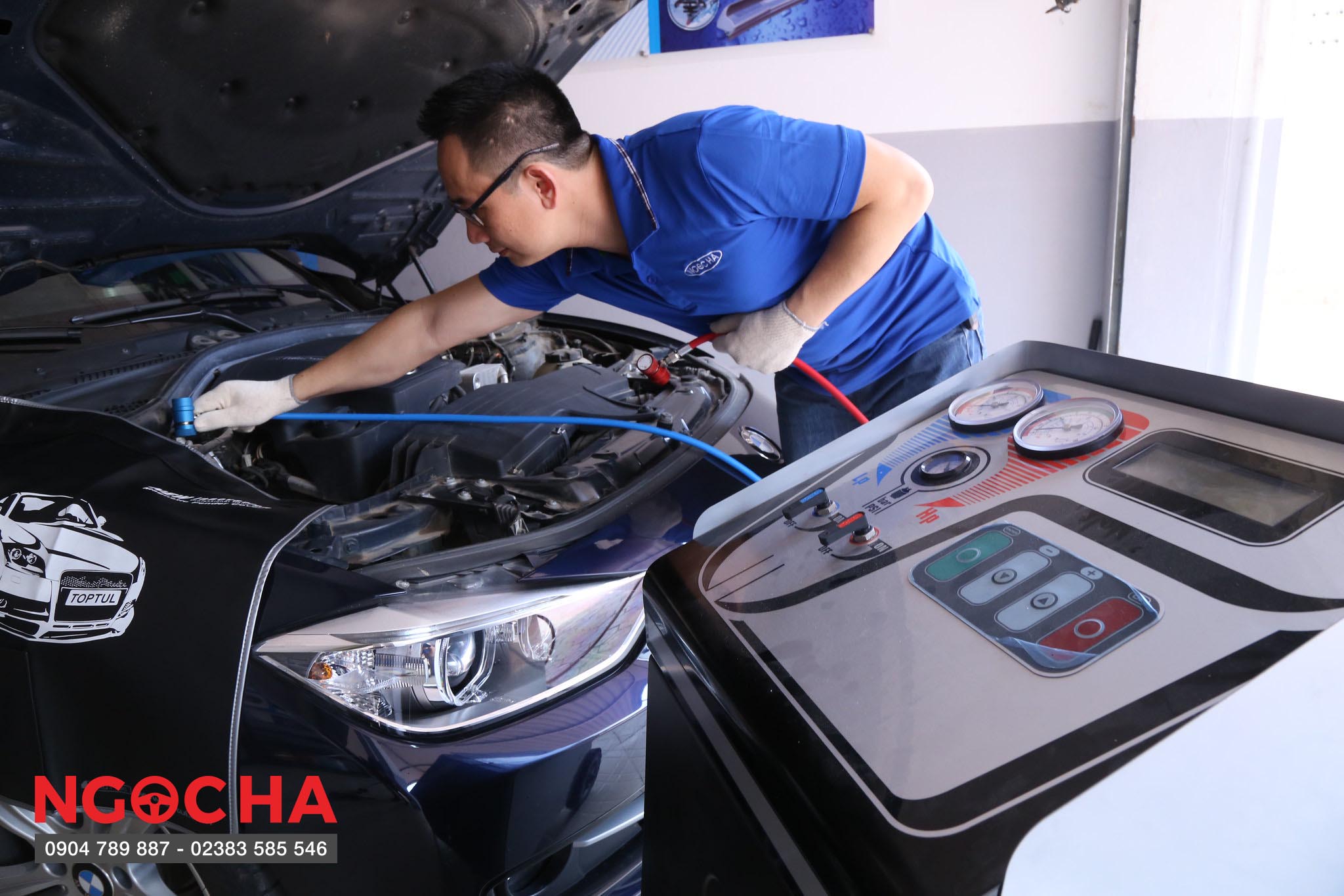 Bảo dưỡng - Sửa chữa hệ thống điều hòa ô tô