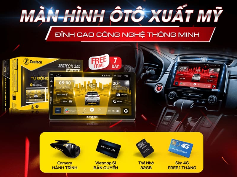 MÀN HÌNH Ô TÔ ZESTECH