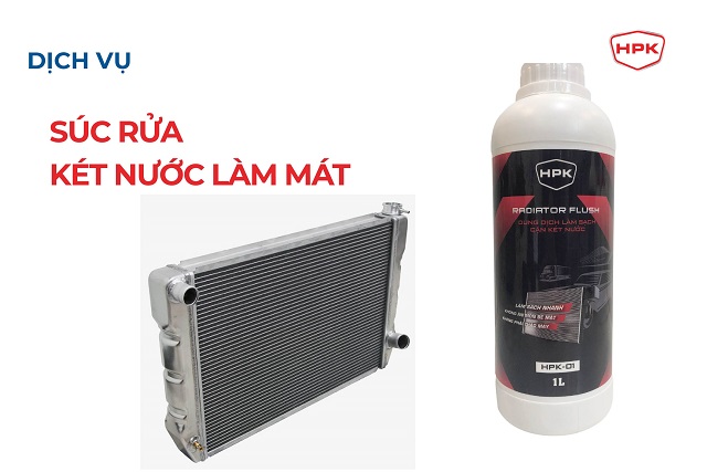 Dịch vụ súc rửa két nước làm mát