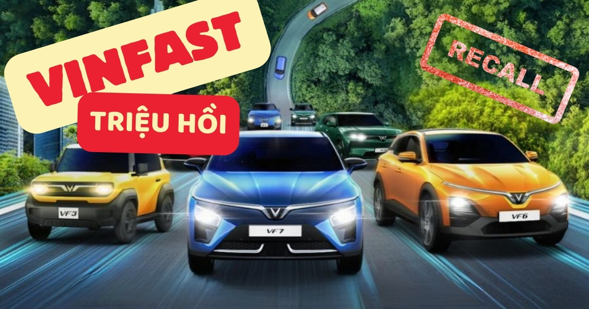 VinFast Triệu Hồi Gần 18.000 Xe Tại Việt Nam: Lỗi Túi Khí Và Kiểm Tra Linh Kiện