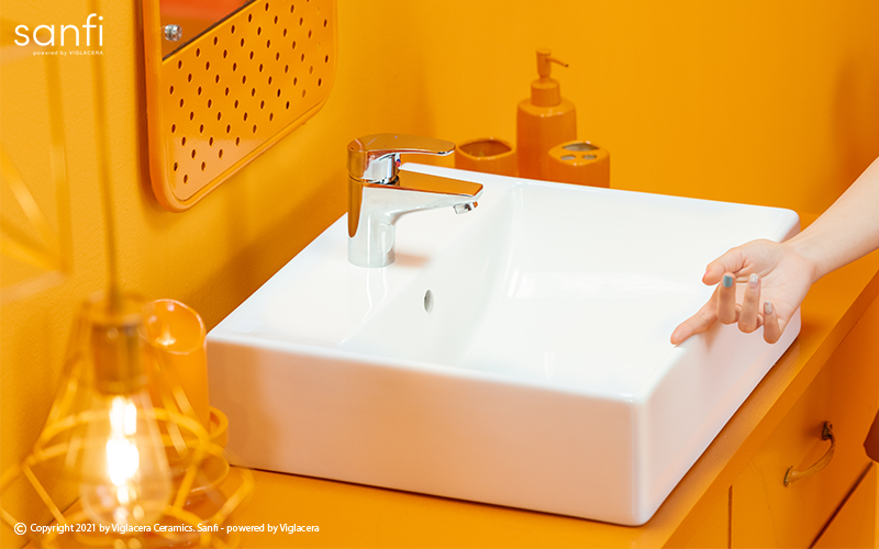 CHẬU ĐẶT TRÊN BÀN S503