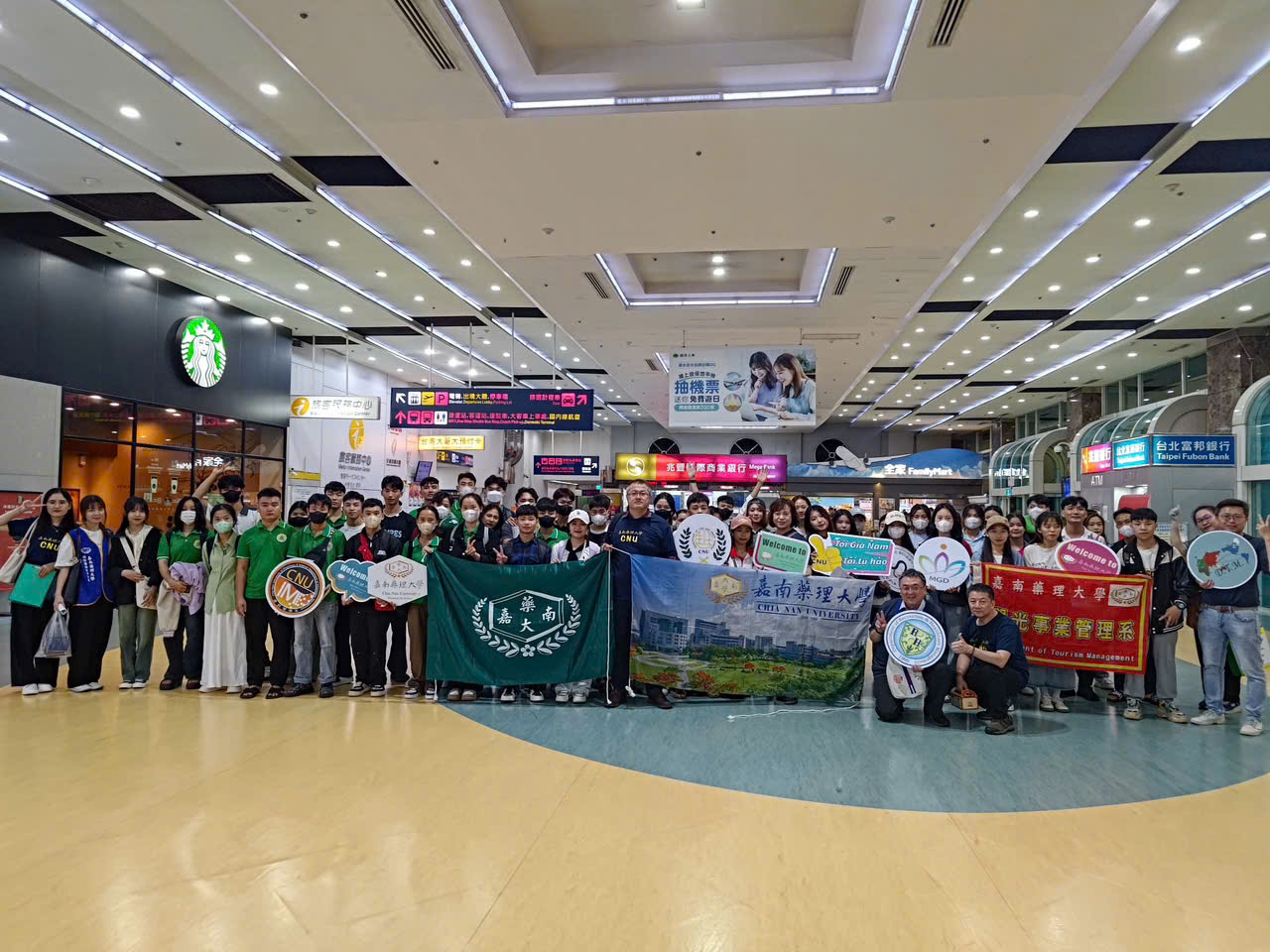 TRƯỜNG ĐẠI HỌC GIA NAM ĐÓN HỌC SINH TẠI SÂN BAY KỲ THÁNG 9/2024