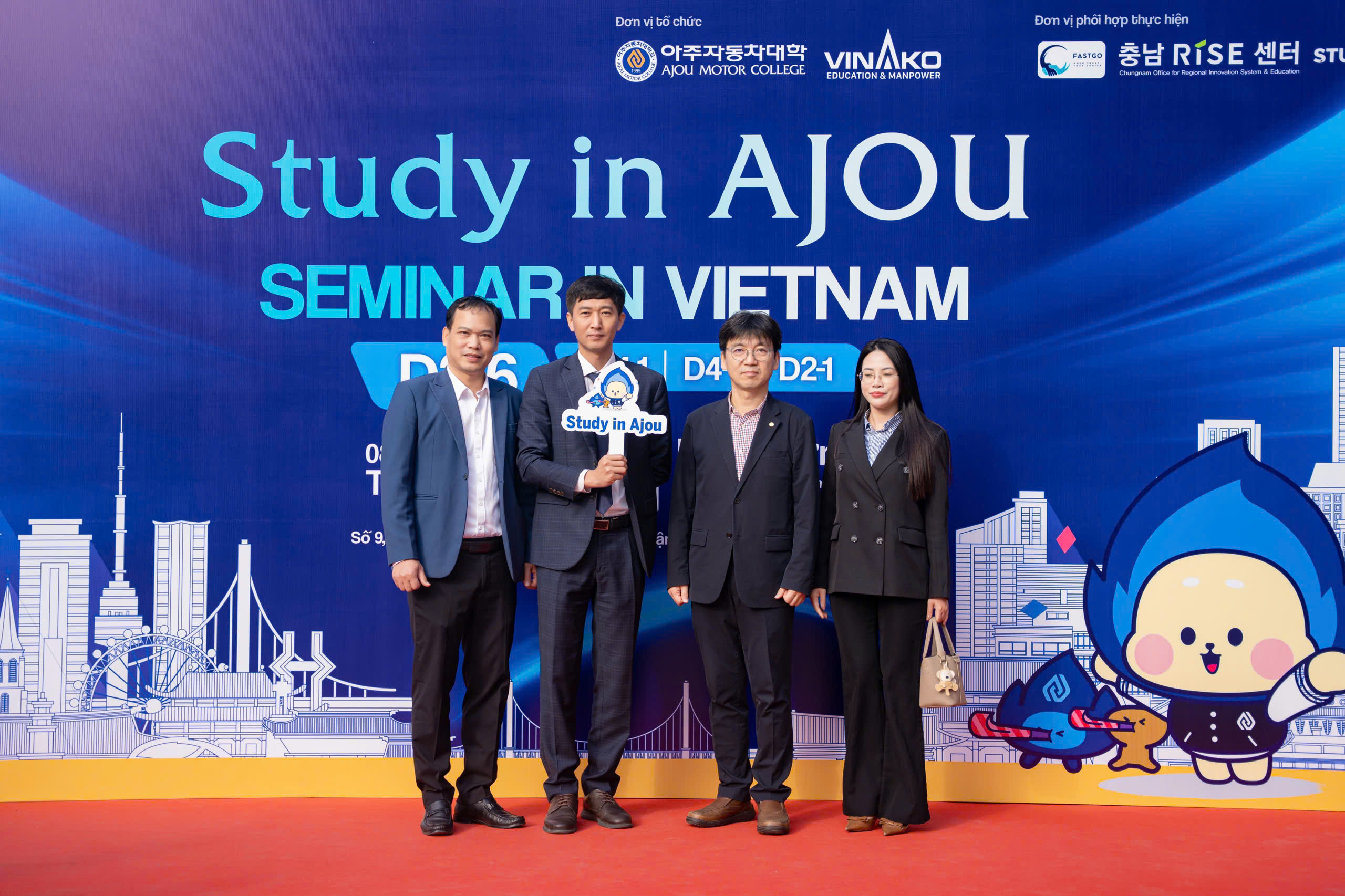 Hội thảo hợp tác với trường AJOU diện D2-6