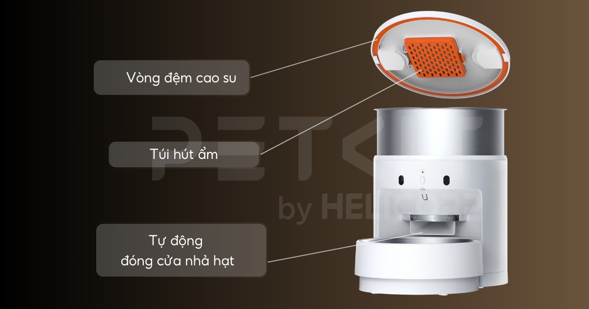 máy cho ăn tự động PETKIT Element 3 Infinity