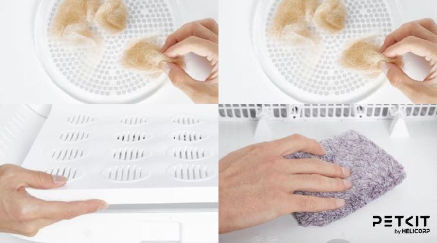 Vệ sinh PETKIT AirSalon Max định kỳ giúp tăng tuổi thọ và độ bền cho máy