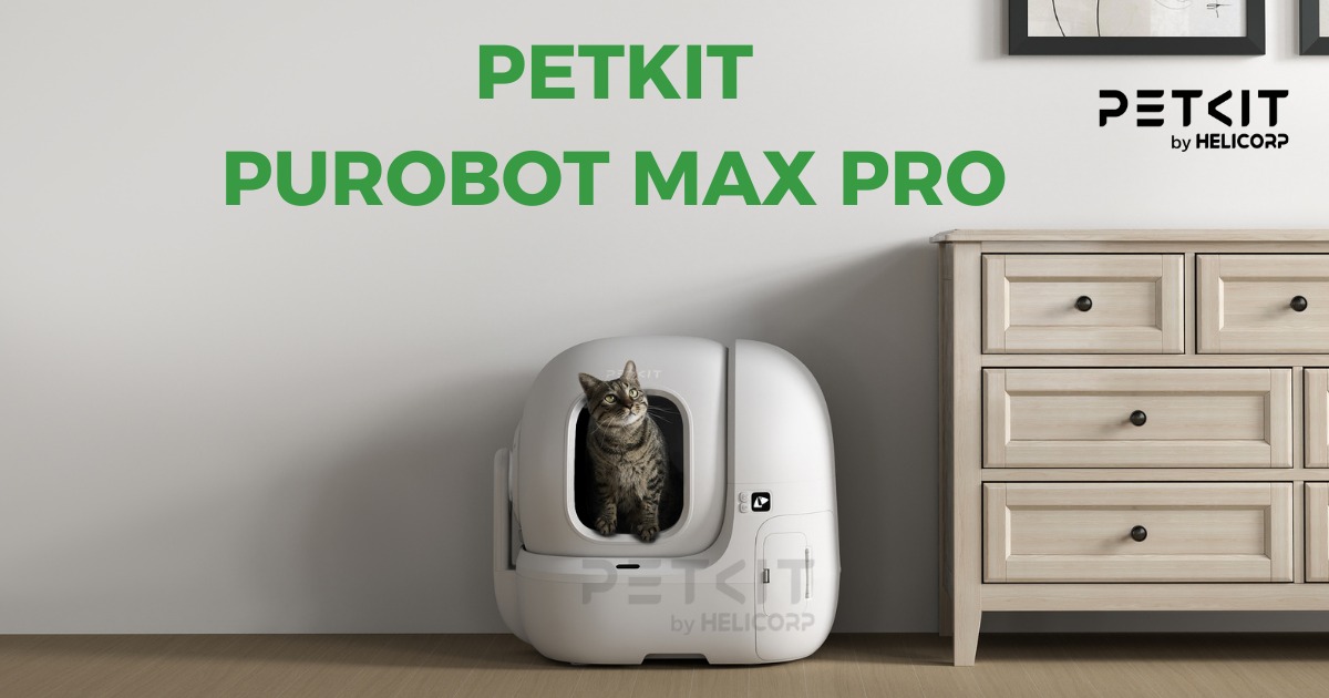 máy dọn phân mèo Petkit Purobot Max Pro