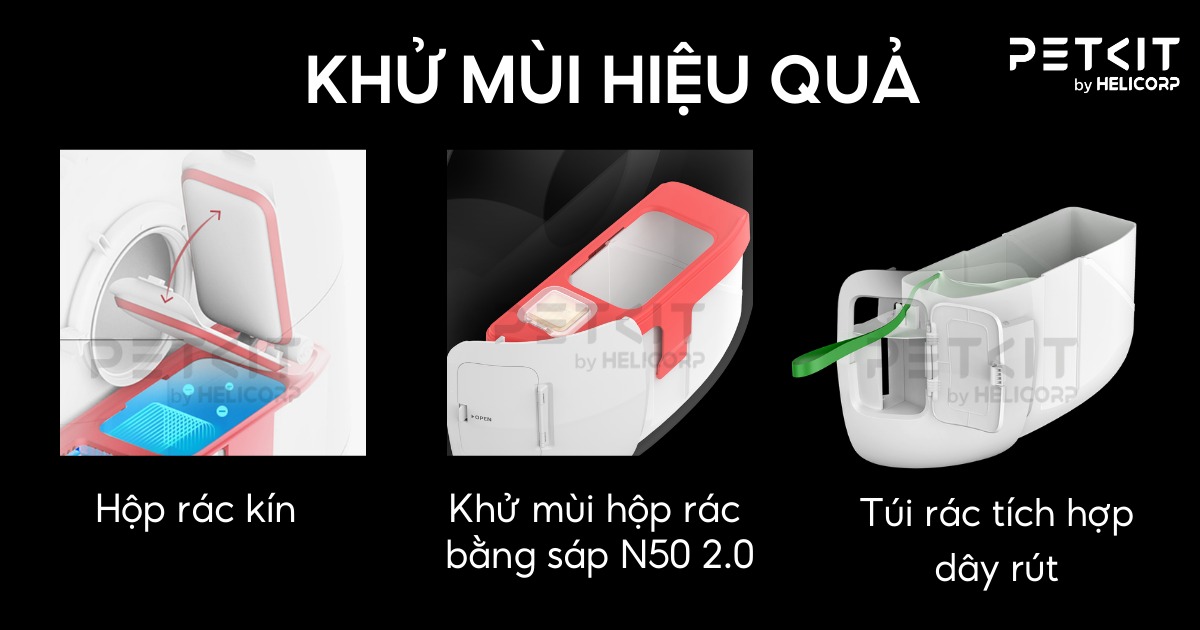 máy dọn phân mèo Petkit Purobot Max Pro