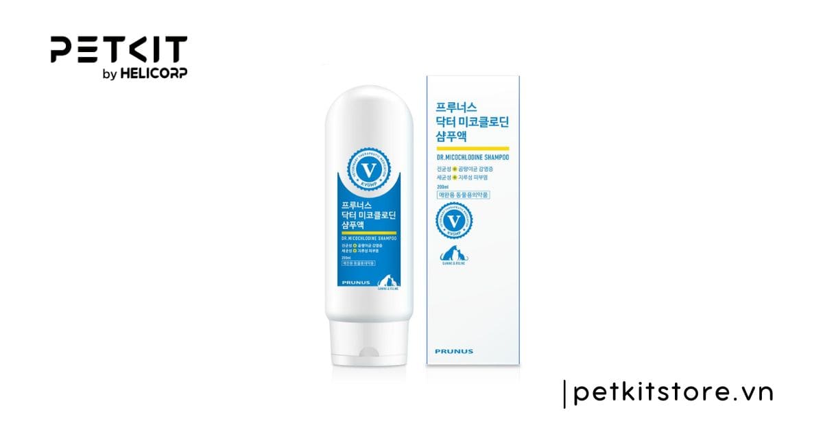 Sữa tắm Prunus Dr. Micro Chlorine hỗ trợ điều trị các vấn đề về da
