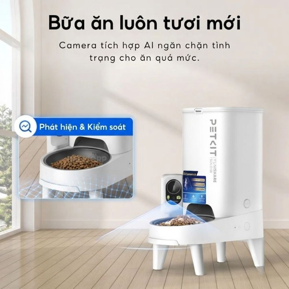 Máy ăn cho chó mèo Petkit Yumshare Solo 2