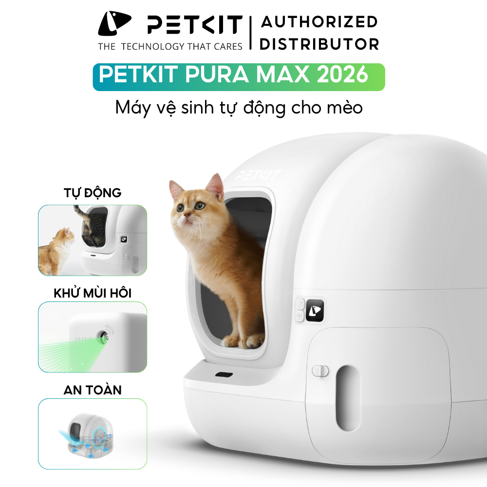Máy dọn phân mèo Petkit Pura Max 2 2026