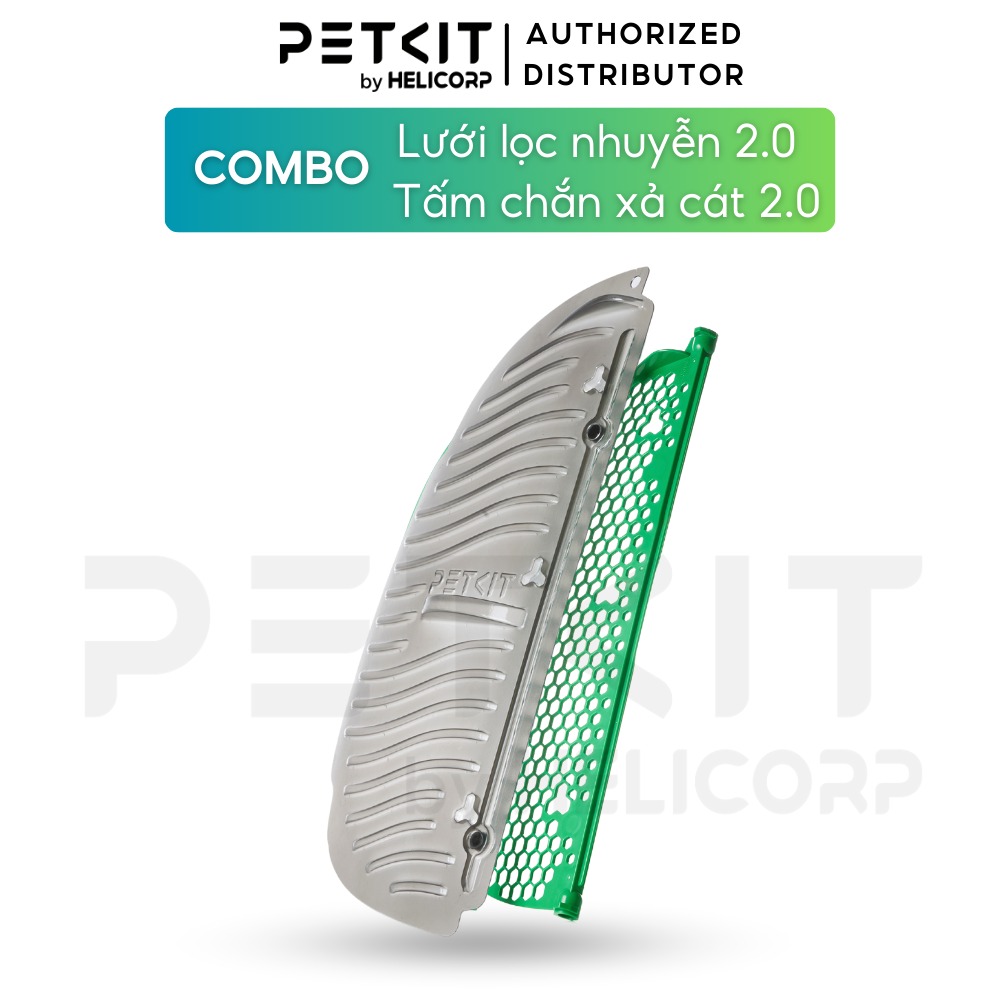 Combo lưới lọc cát hạt nhuyễn 2.0 + tấm chắn xả cát 2.0