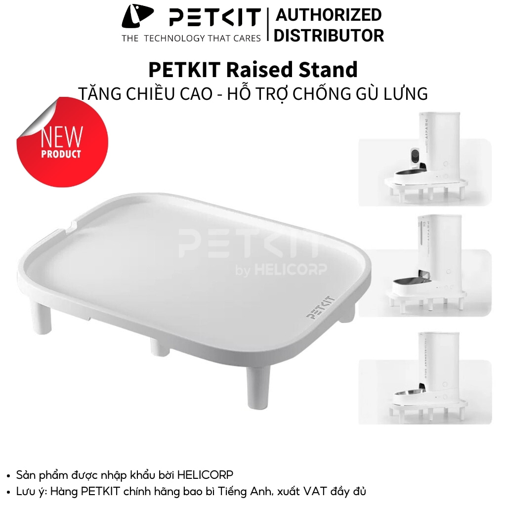 Bậc thang tăng chiều cao, chống kiến cho máy ăn Petkit