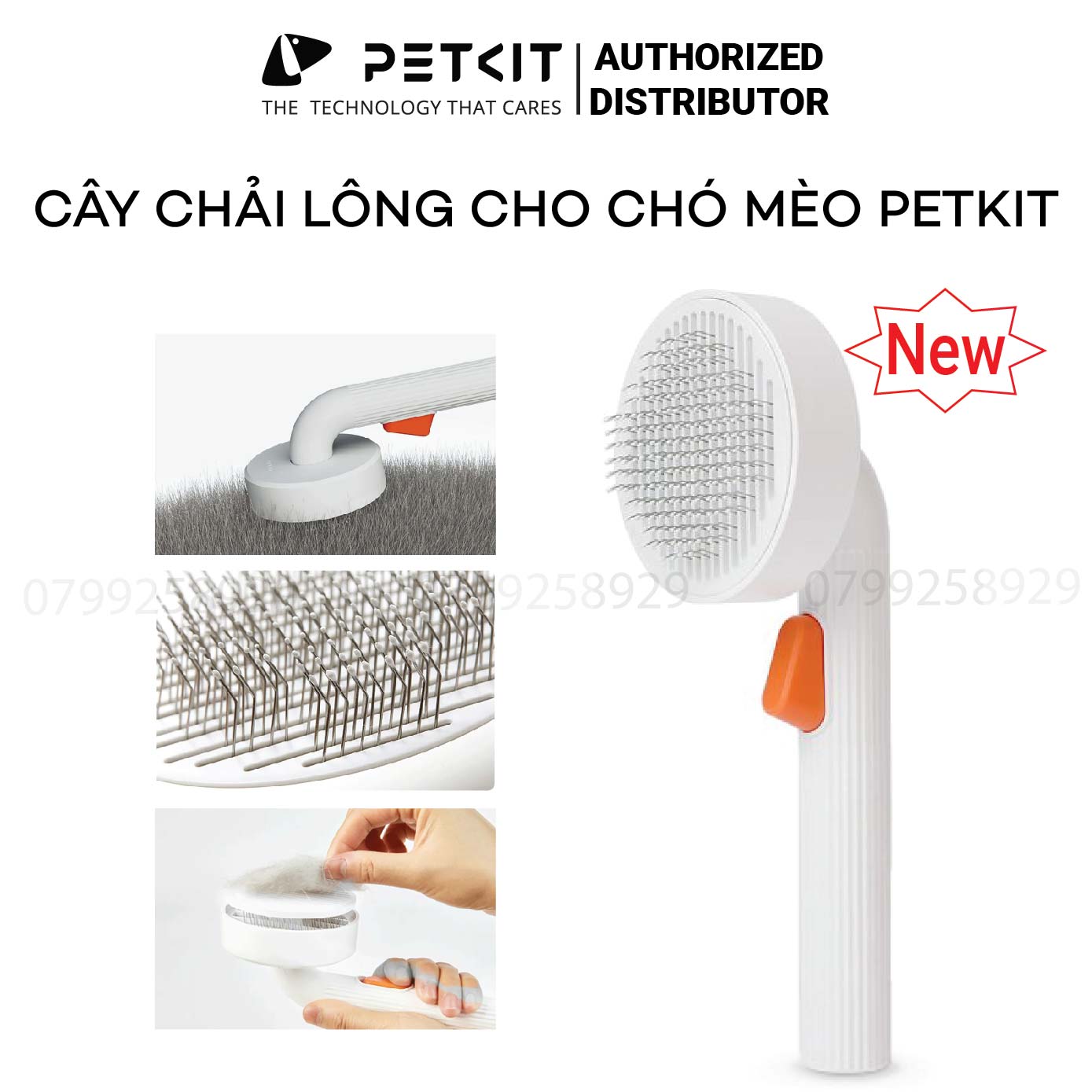 Lược chải lông chó mèo PETKIT Pro