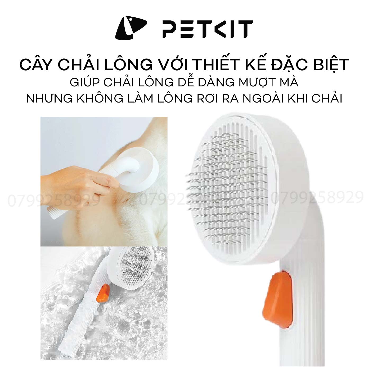 Lược chải lông chó mèo PETKIT Pro
