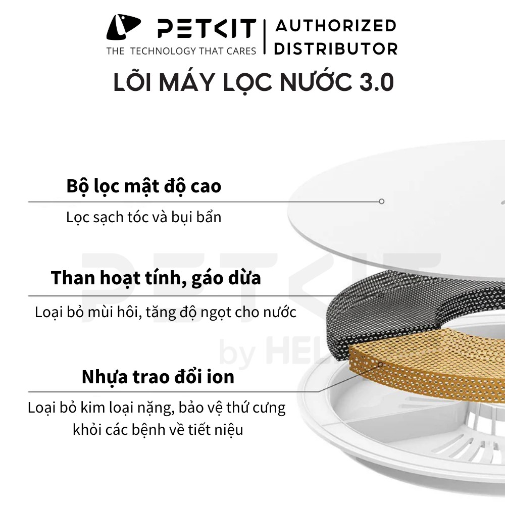 Tấm lõi lọc máy lọc nước cho chó mèo PETKIT
