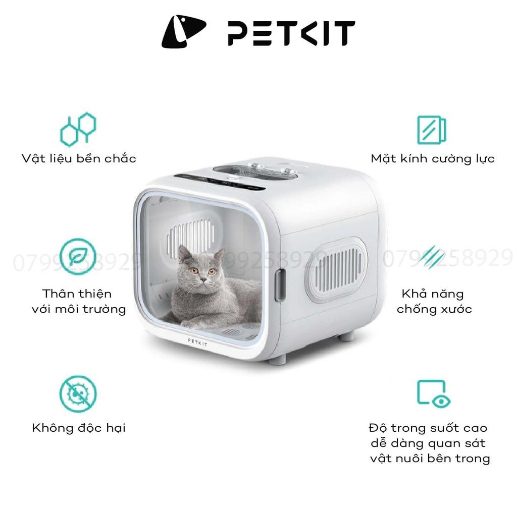 Lồng sấy lông chó mèo PETKIT AirSalon Max Pro