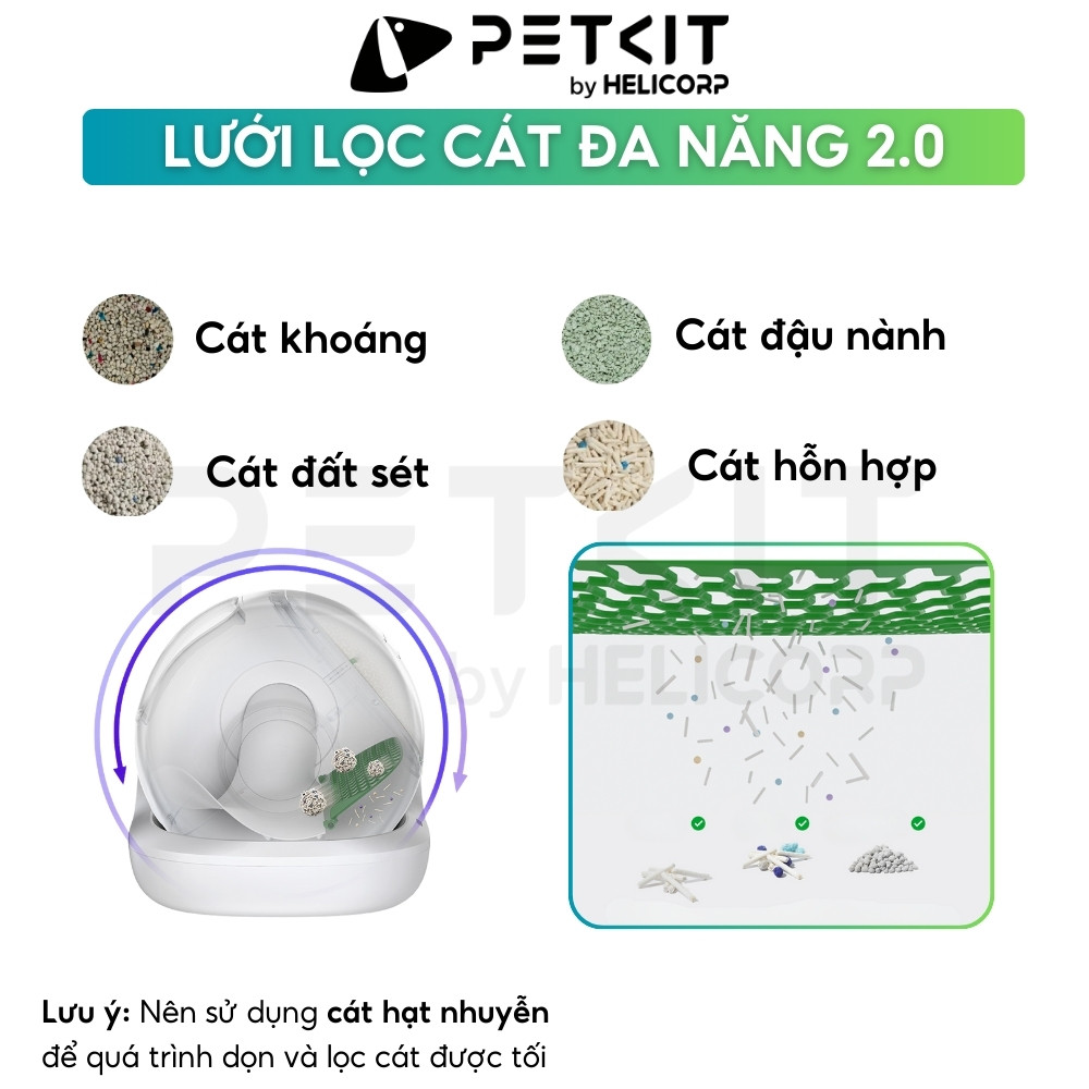 Lưới lọc cát đa năng Petkit 2.0