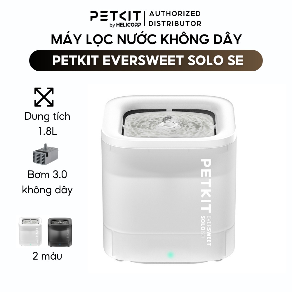 Máy lọc nước PETKIT Solo SE - Bơm không dây