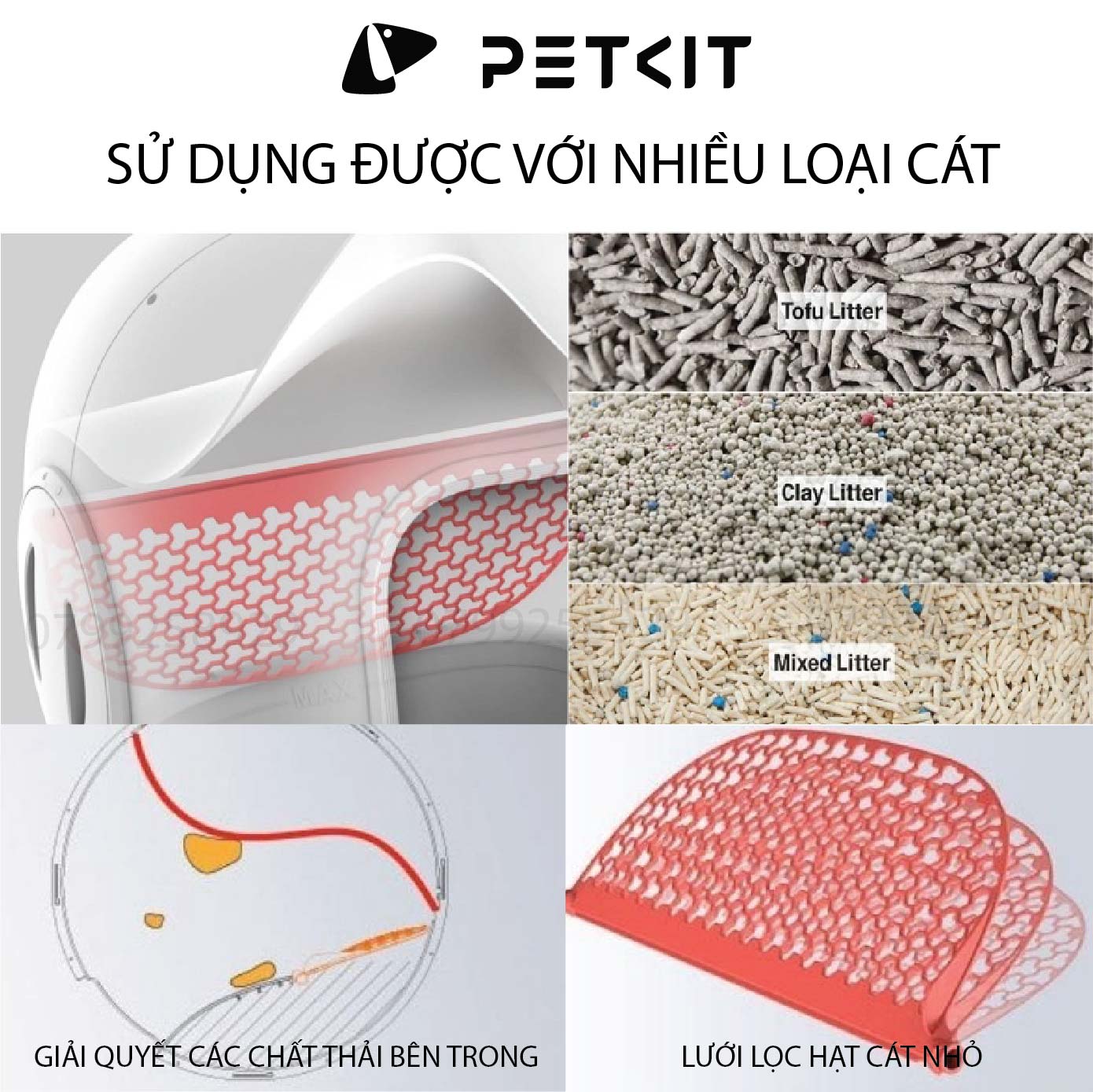 Máy dọn phân mèo tự động PETKIT PURA MAX 2024