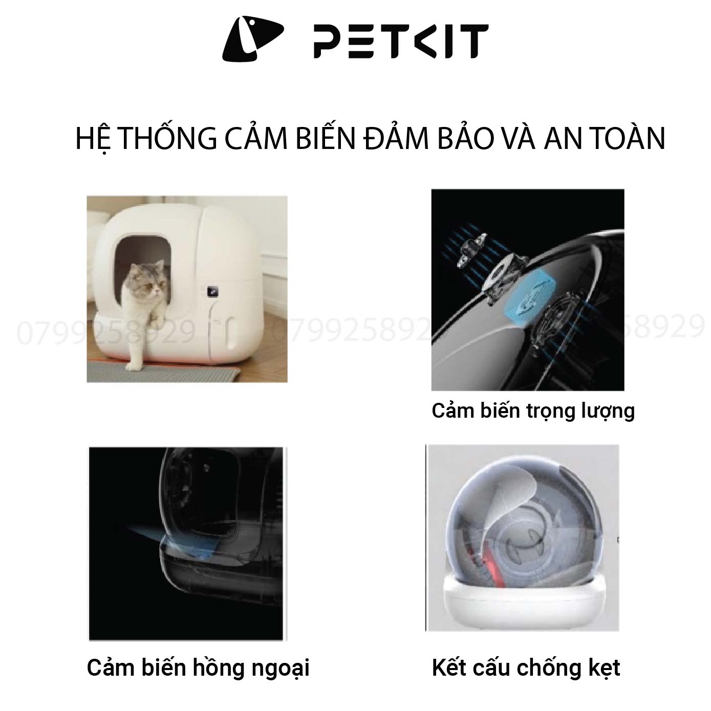 Máy dọn phân mèo tự động PETKIT PURA MAX 2024