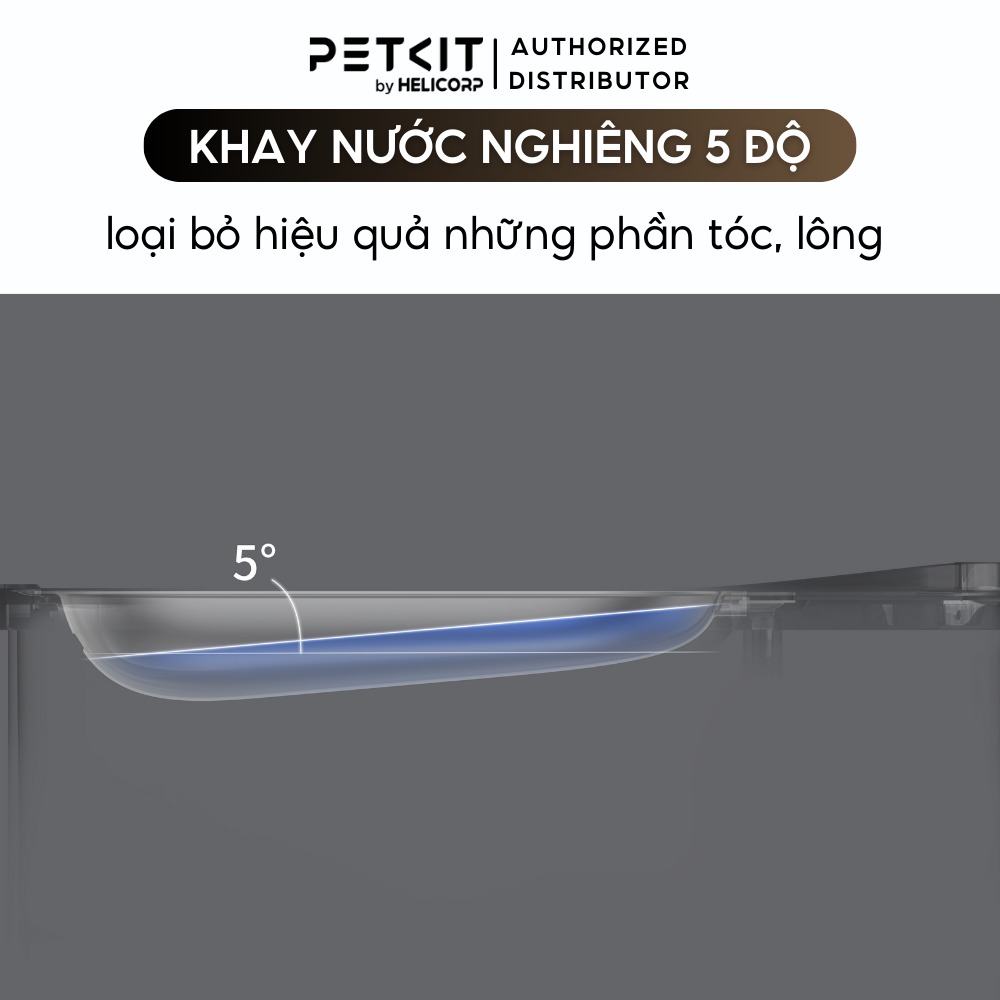 Máy lọc nước PETKIT Eversweet Max 3L - Dùng pin sạc 5000mAh
