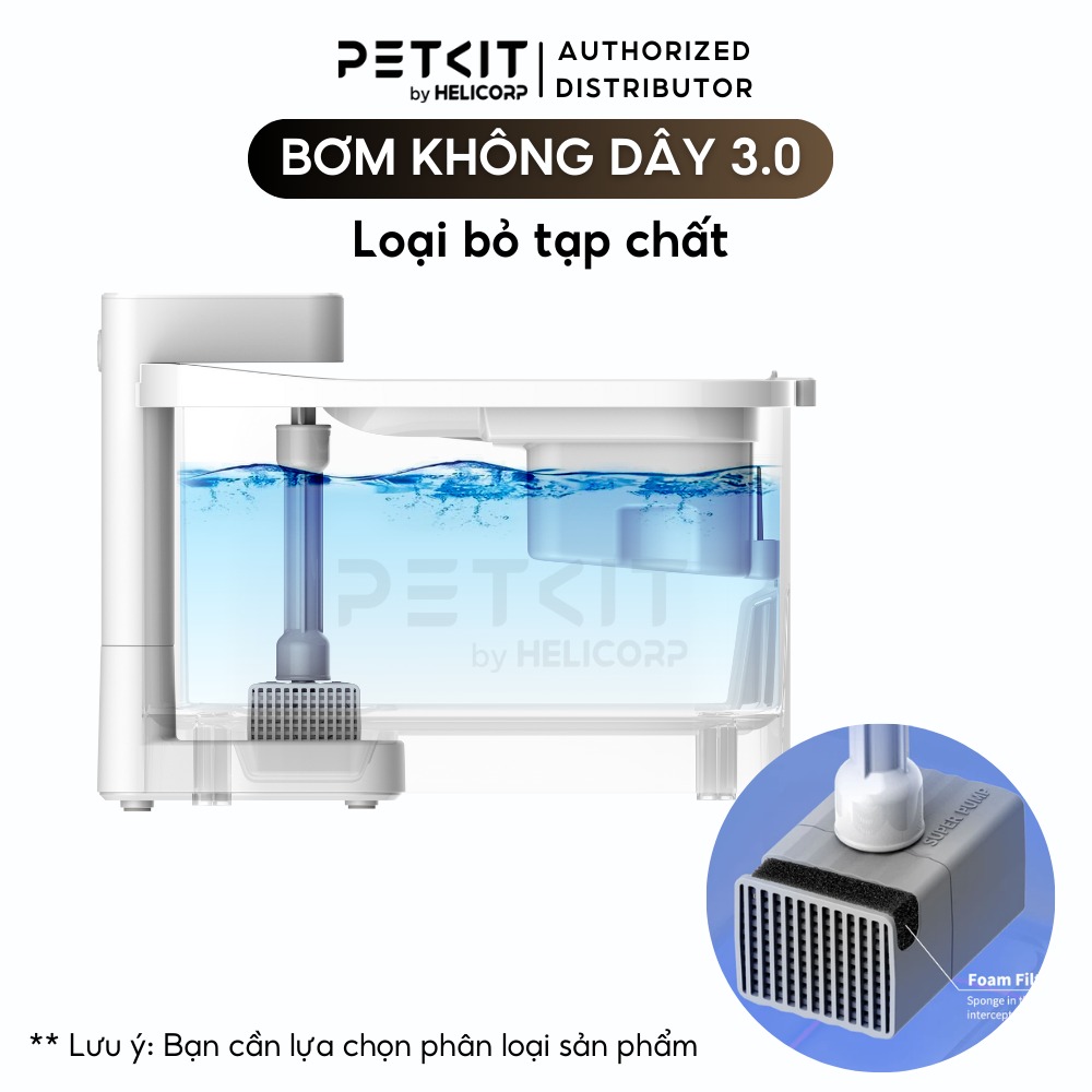 Máy lọc nước PETKIT Eversweet Max 3L - Dùng pin sạc 5000mAh