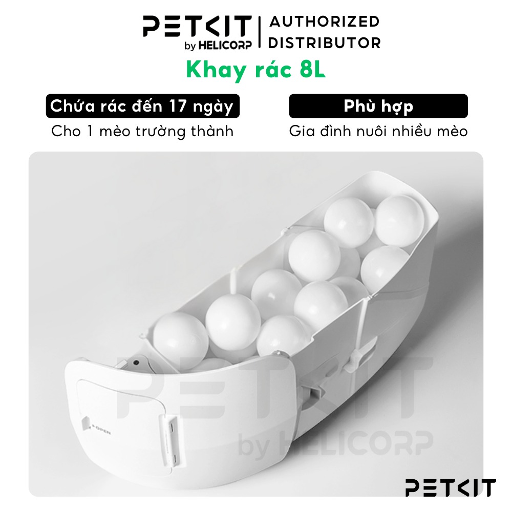 Máy dọn phân mèo PETKIT PUROBOT MAX PRO có Camera AI