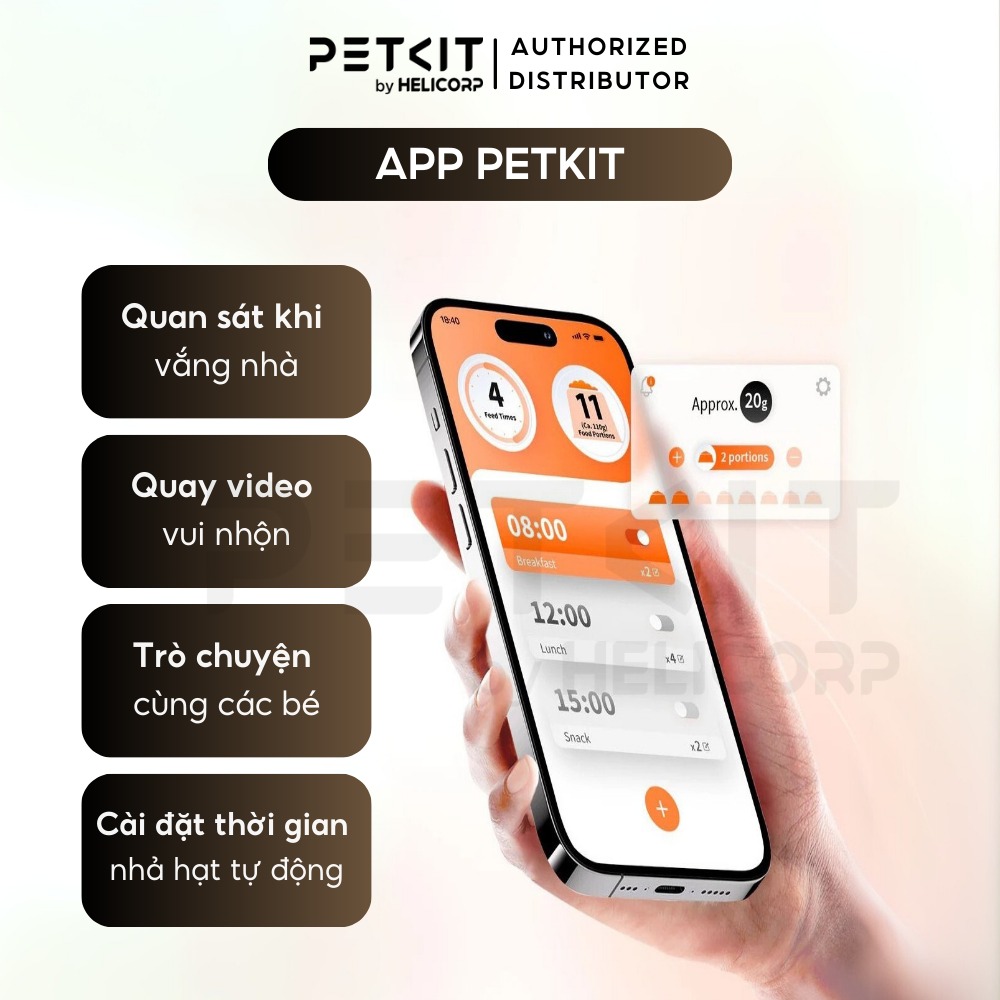 Máy ăn có camera PETKIT Solo YumShare