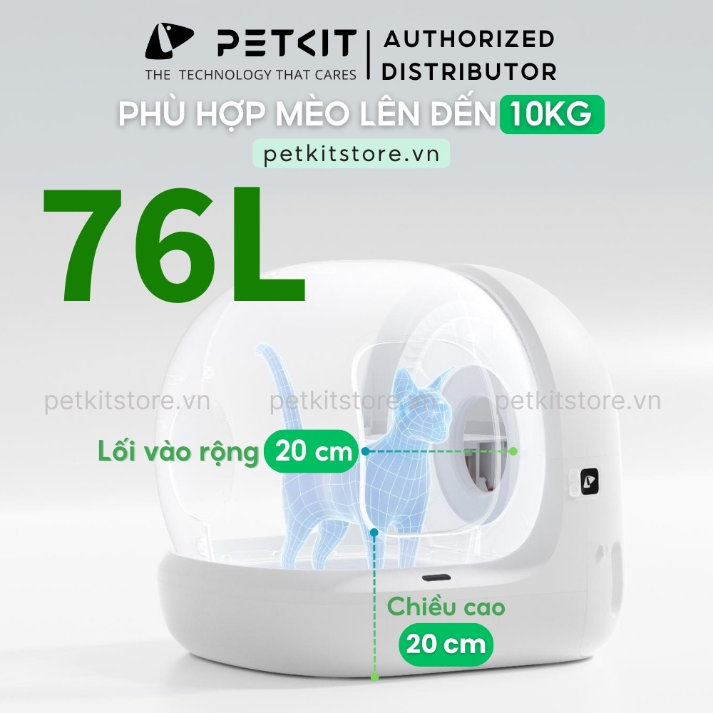 Máy dọn phân mèo Petkit Pura Max 2 2025