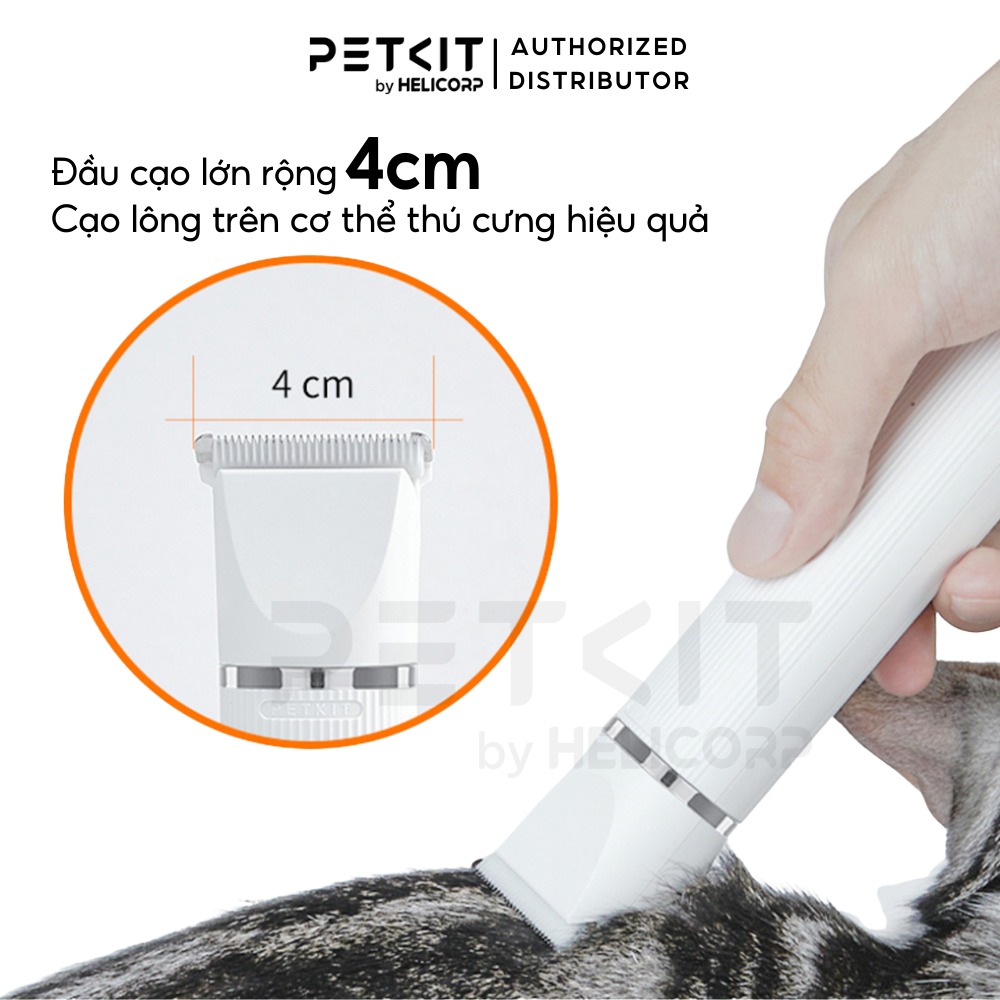 Tông đơ cắt lông chó mèo Petkit 2in1 Pro