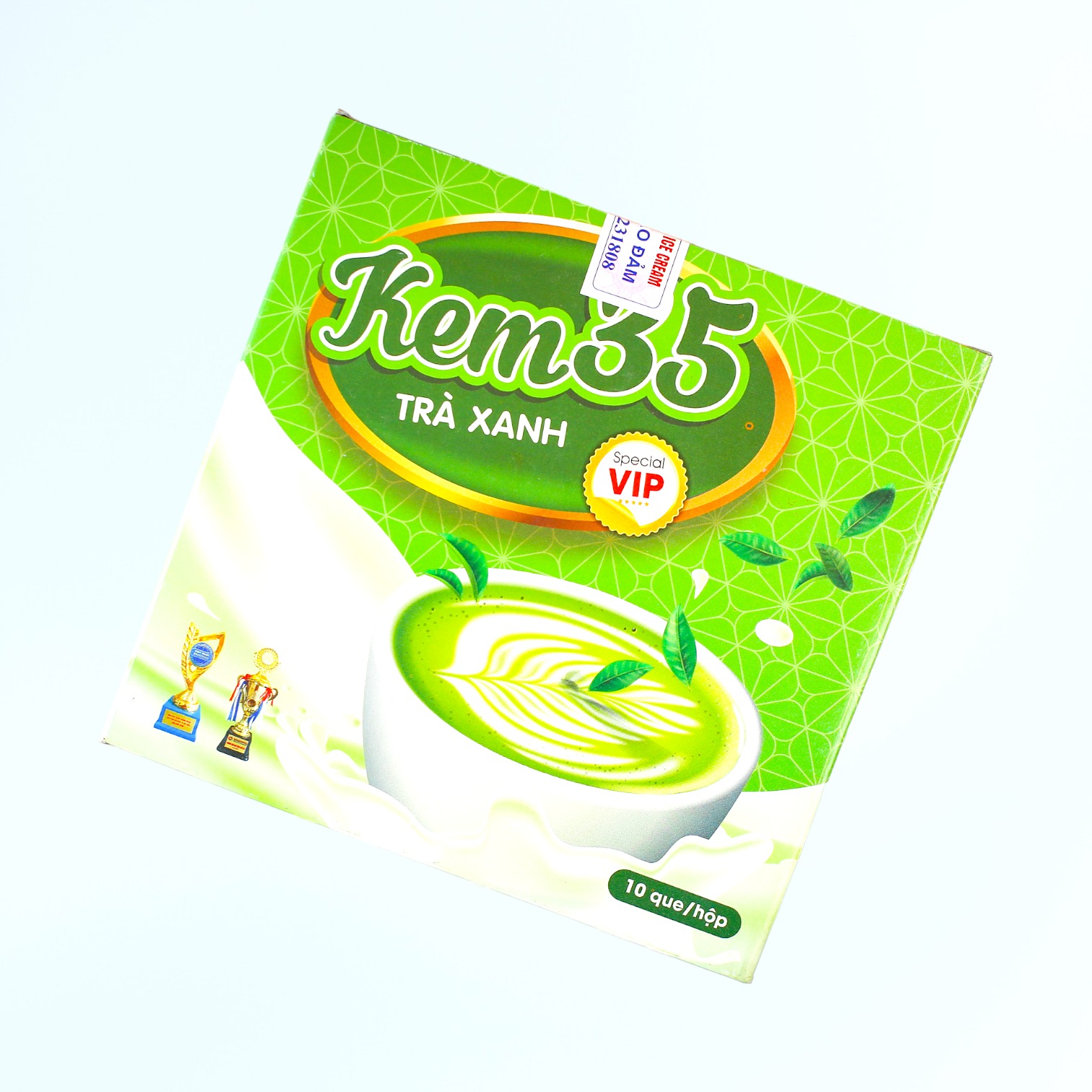 KEM TRÀNG TIỀN 35 CAO CẤP VỊ TRÀ XANH - T200